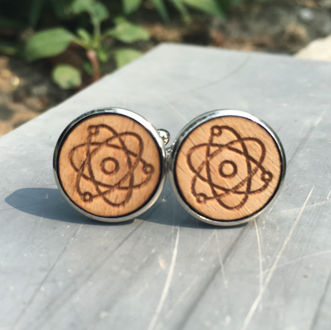 Atom Cuff Links