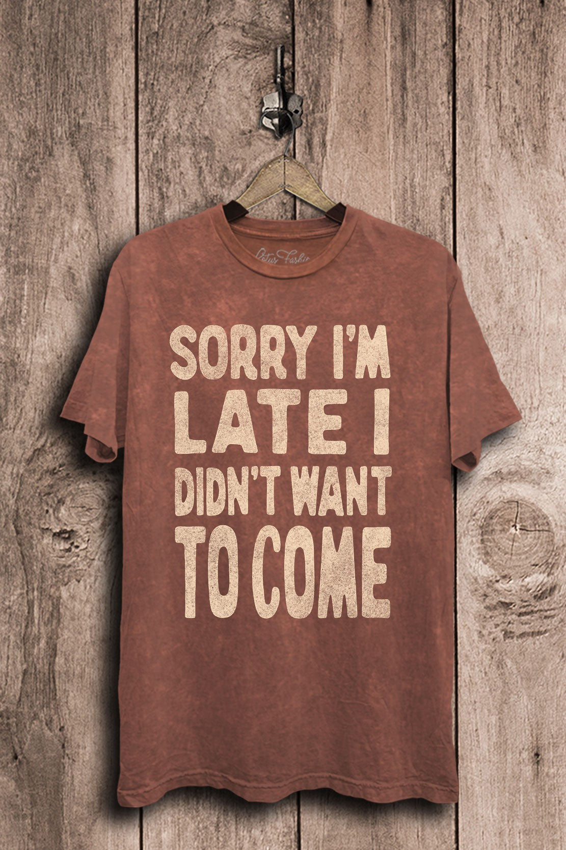 Sorry I'm Late Graphic Tee