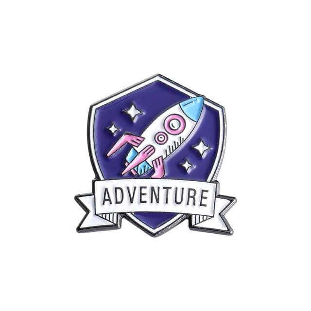 Adventure Rocket Pin