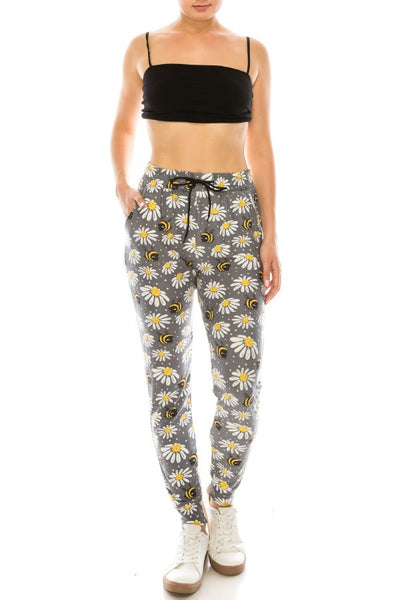 Bee Flower Joggers