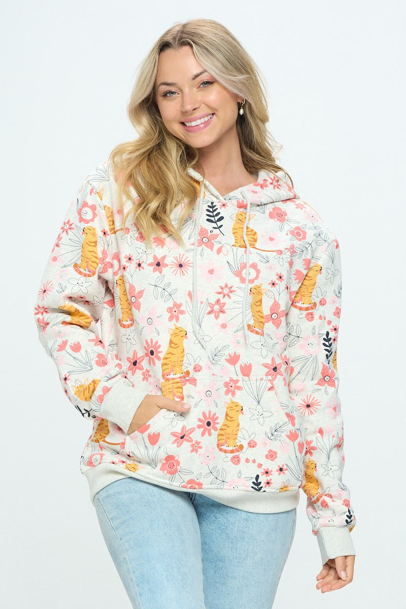 Tabby Cat Hoodie