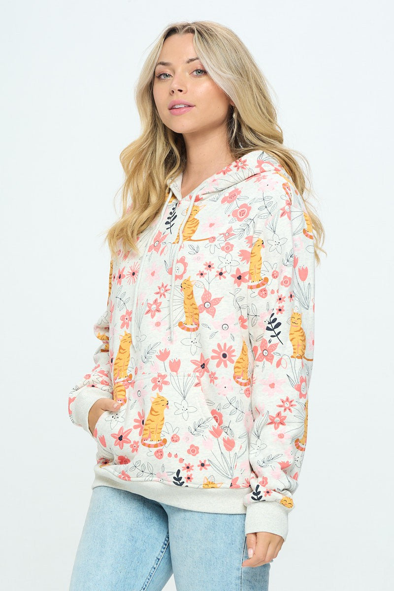 Tabby Cat Hoodie