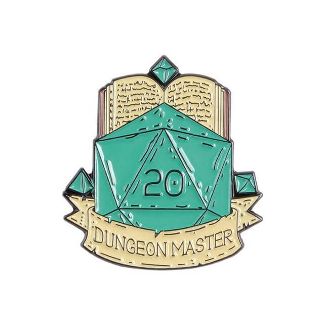 Dungeon Master Pin – Rather Awesome