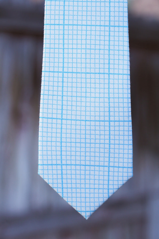 Graph Paper Tie