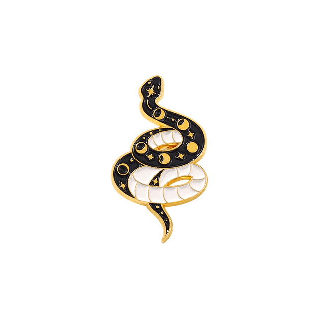 Snake Moon Phase Pin