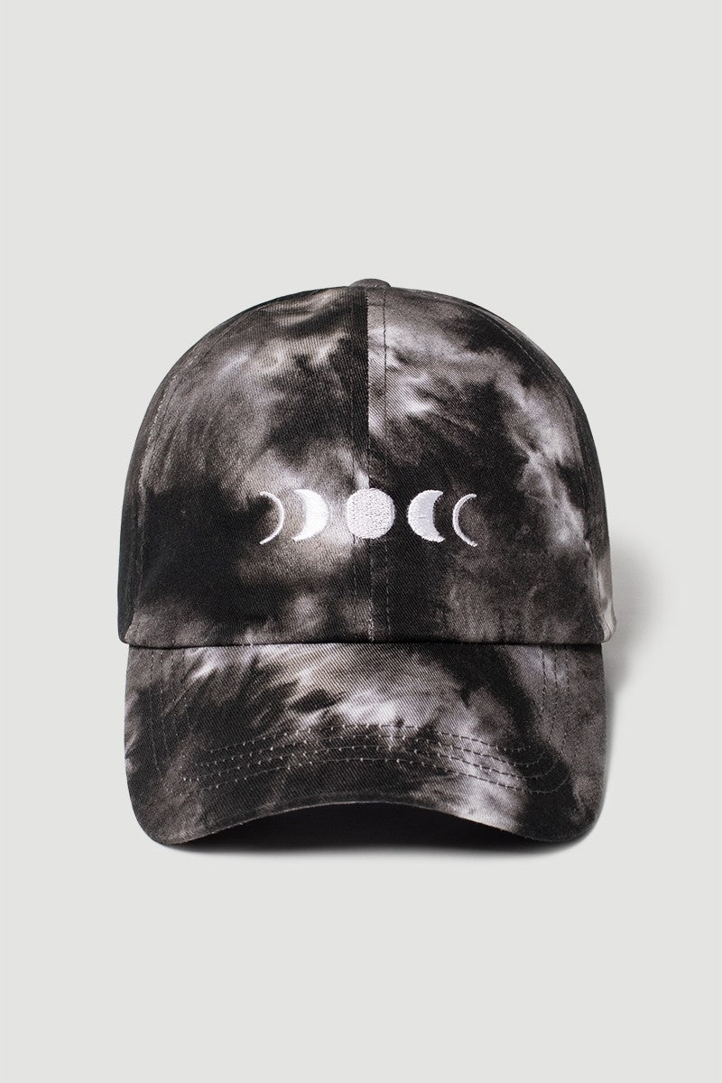 Moon Phase Tie Die Hat