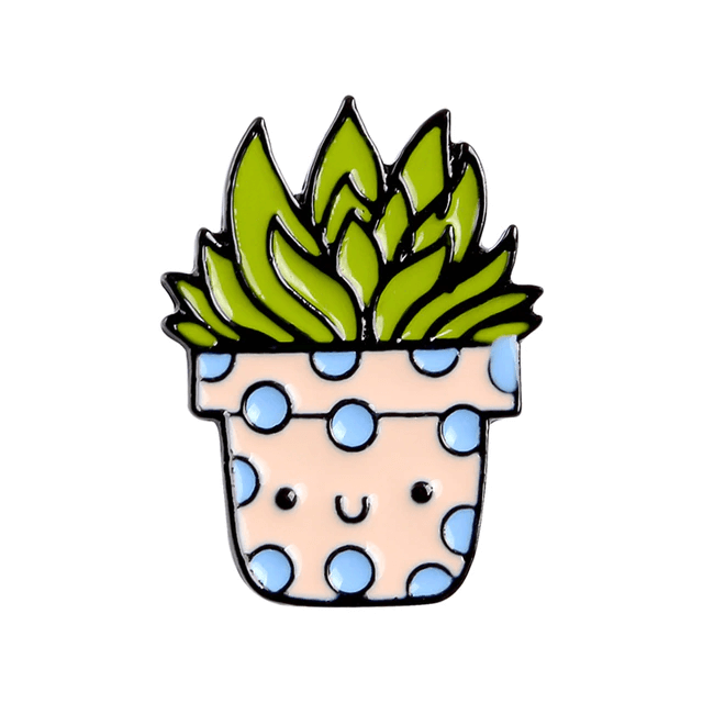 Happy Plant Pin